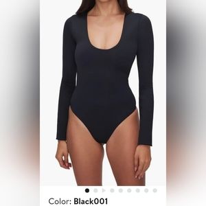 Good American Scoop Neck Bodysuit